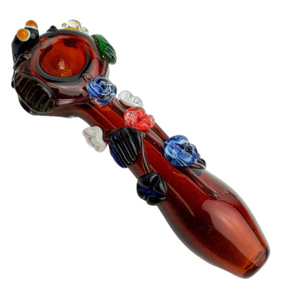 5" Garden - Glass Hand Pipe. Assorted colors