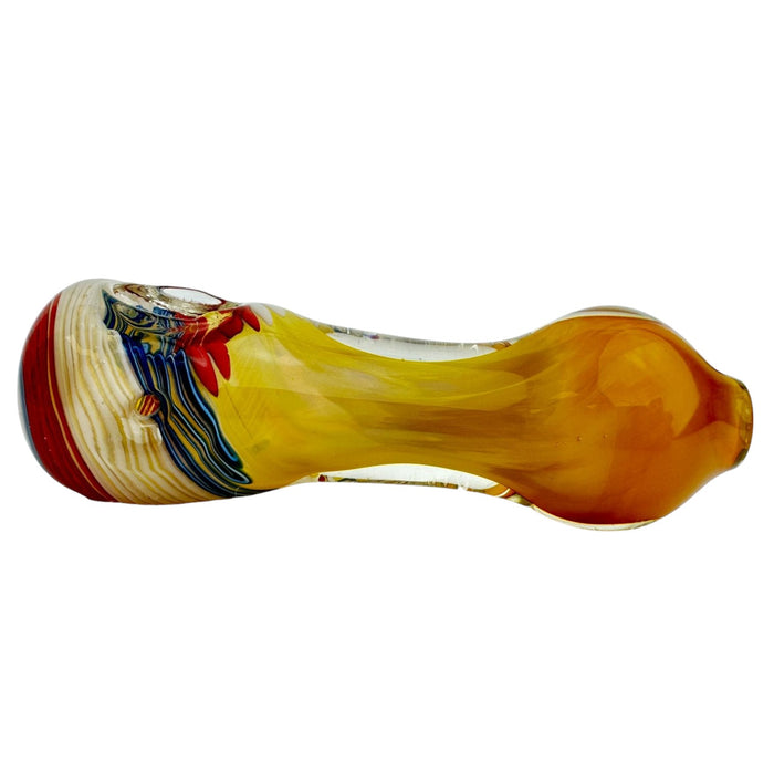 5" Implosion Fumed Glass Hand Pipe