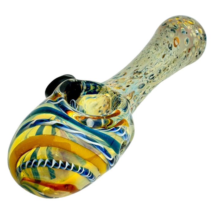 5" Multi Color Swirls - Glass Hand Pipe (Assorted Colors)