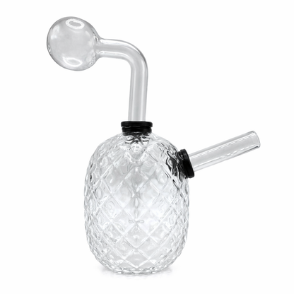 5" Pineapple Oil Burner Bubbler Water Pipe