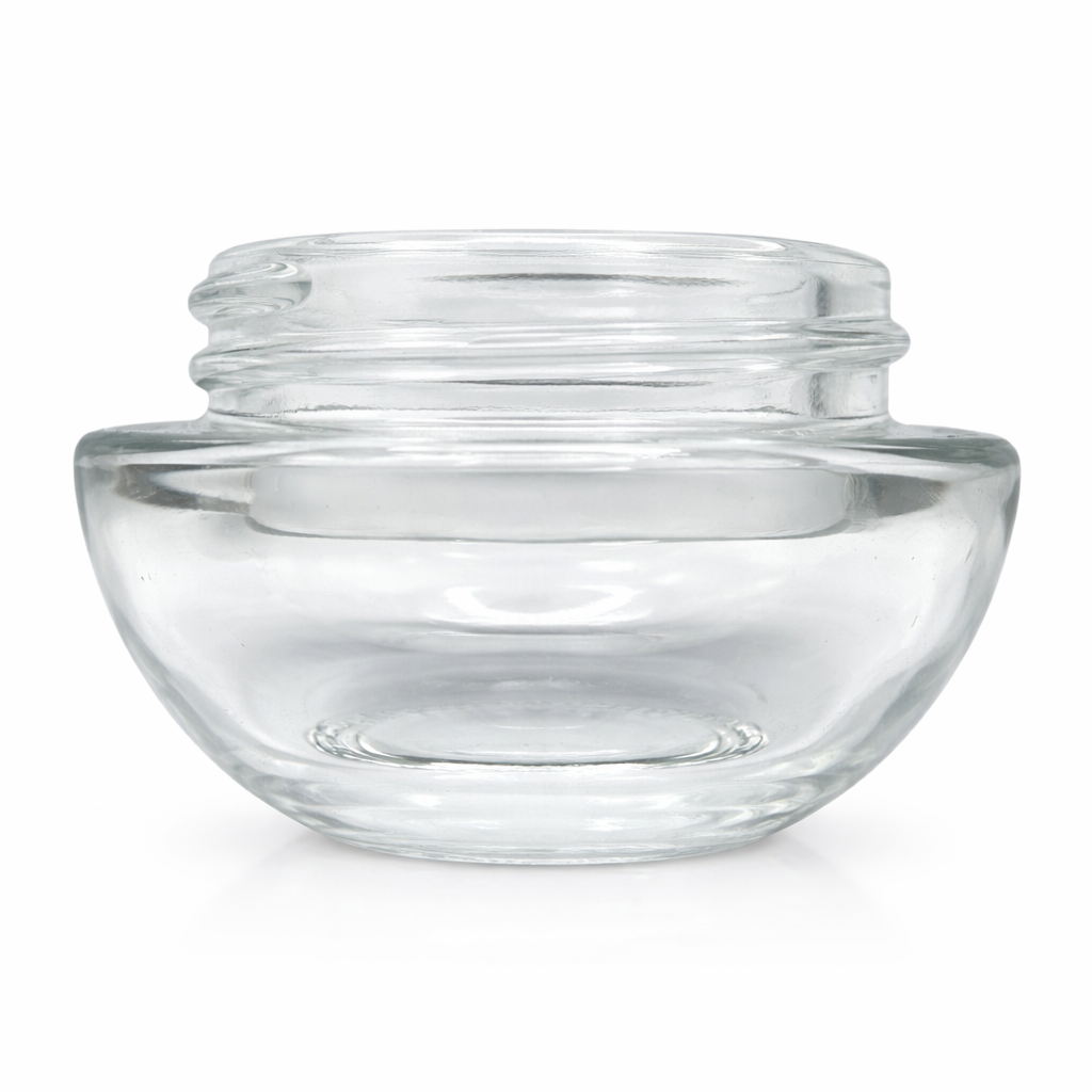 5ml Tear Drop Clear Glass Jar