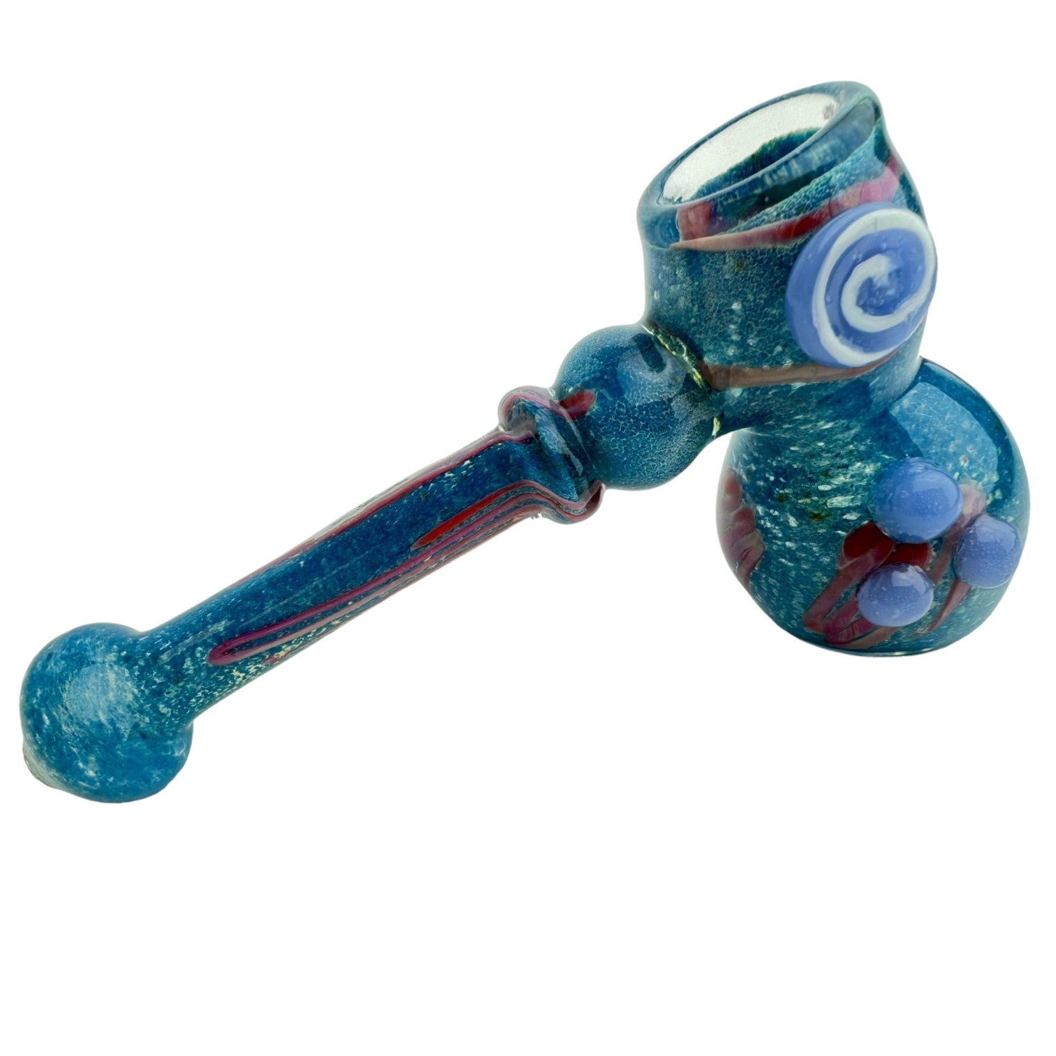 6.5" Wig Wag Hammer w/ Button Hand Pipe (Assorted Colors)