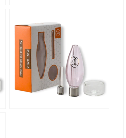 Cali Cloudx Oval Straw Nectar Collector Mini #TIDE-X