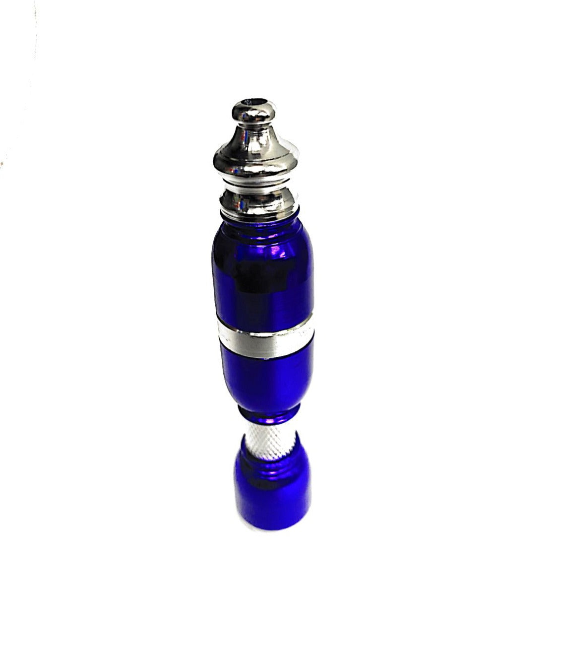 4" Straight Aluminum Metal  Hand Pipe. Assorted Colors 