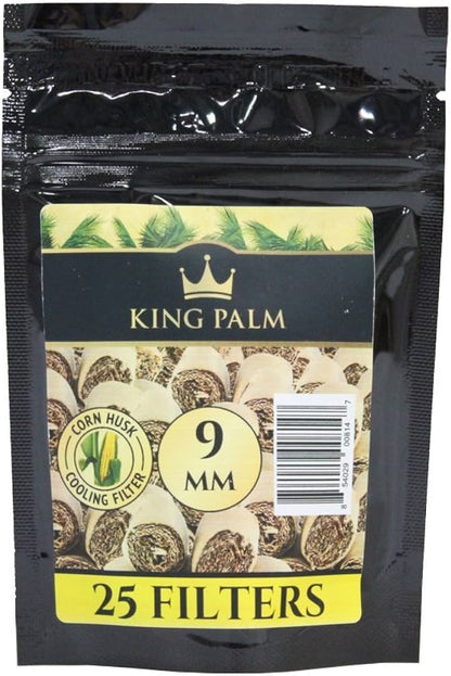 King Palm 10mm Filters 25 Filters Per Pack