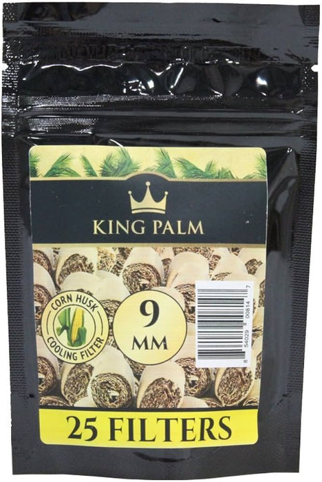 King Palm 10mm Filters 25 Filters Per Pack