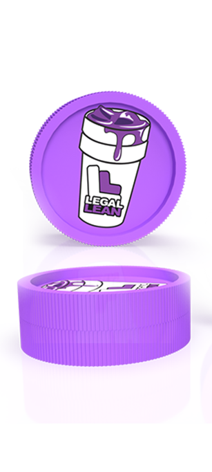Legal Lean Hemp Grinder - 24ct Display