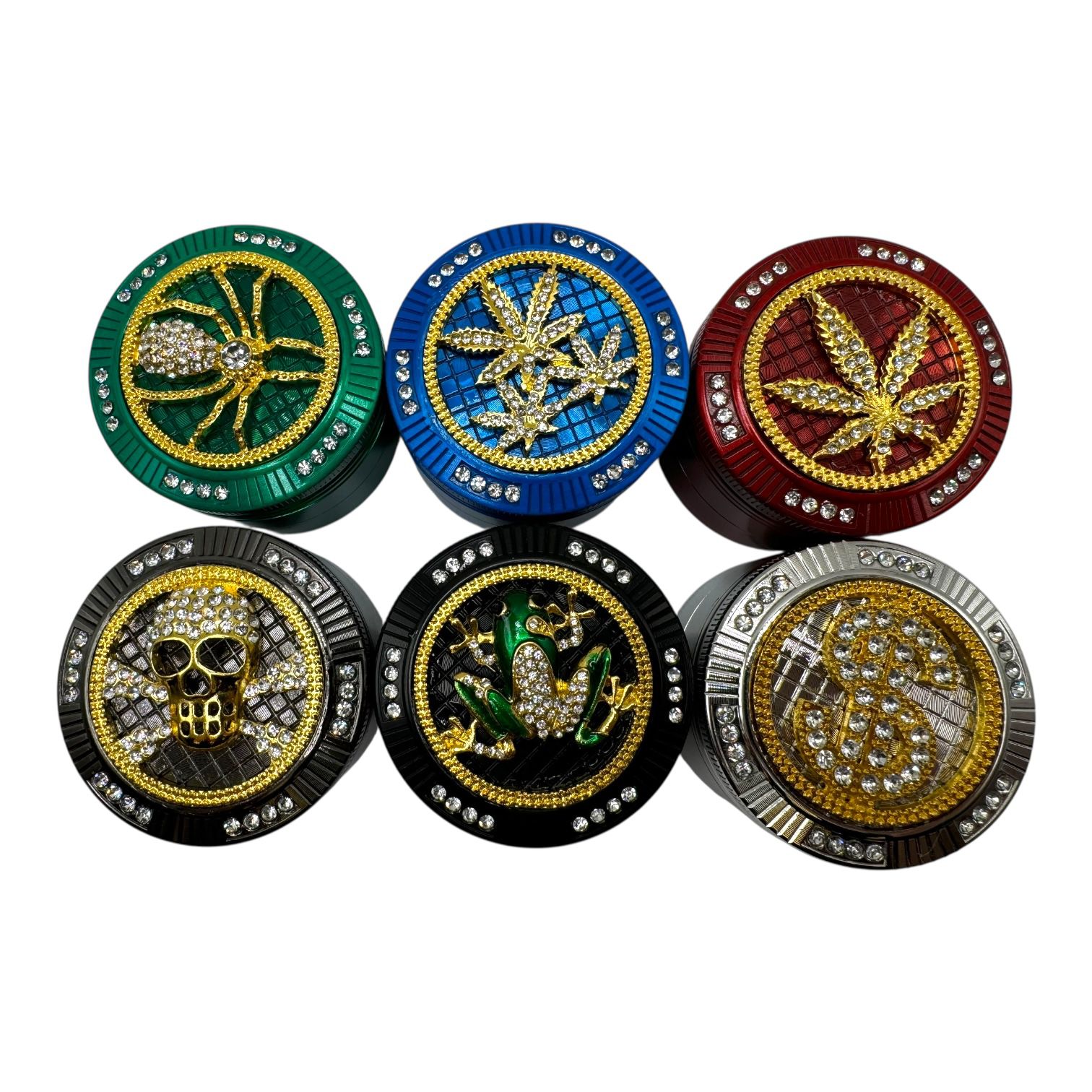 63mm Metal Bedazzle 4pc Grinder