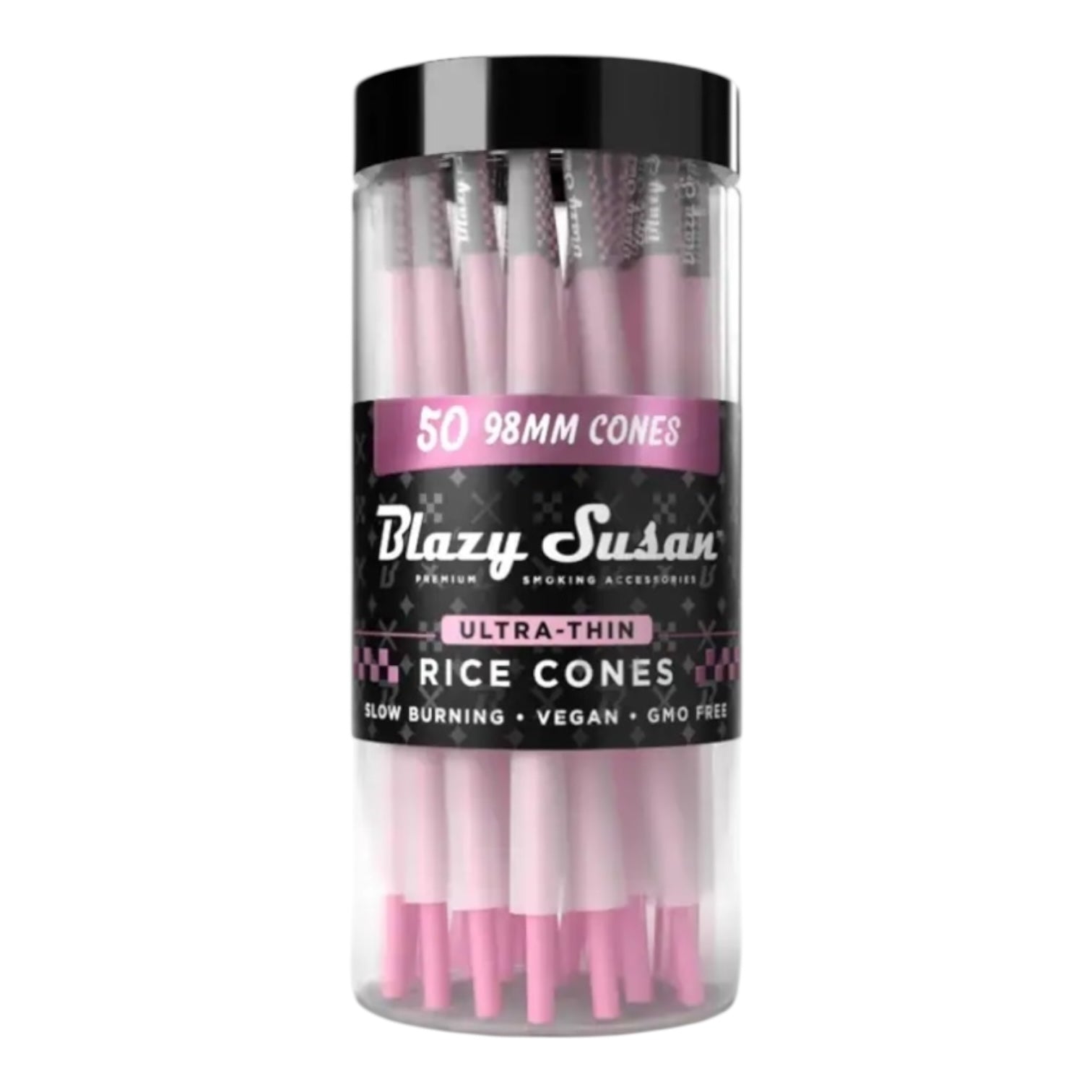 Blazy Susan Ultra Thin Rice Cones Jar