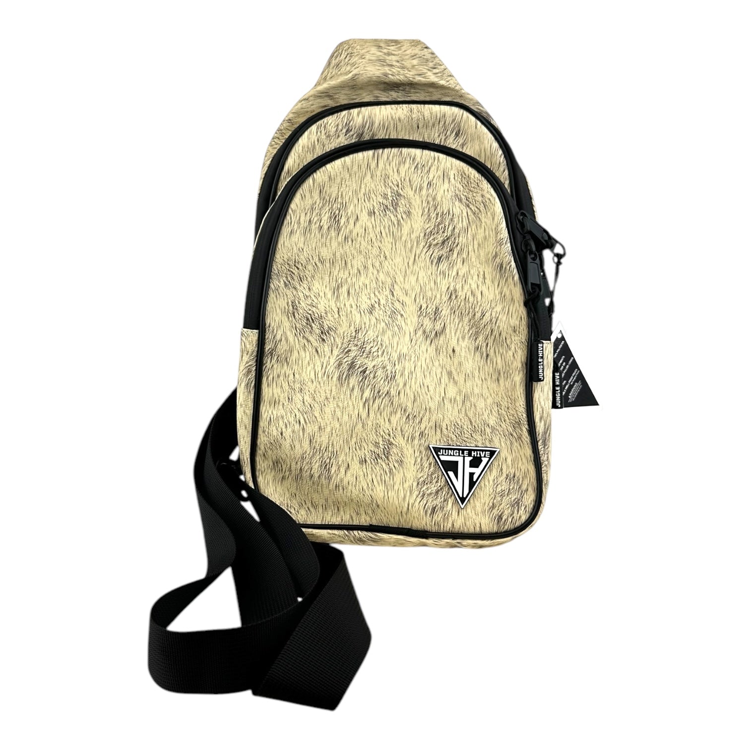 Jungle Hive Texture  Cross Bag