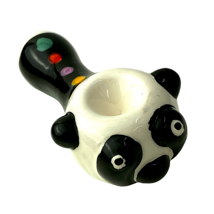 4.5" Panda Ceramic Hand Pipe