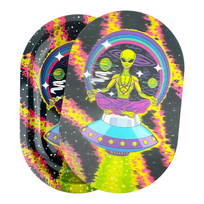 3D Mini Rolling Tray With Magnetic Lid 5.6" x 3.6"