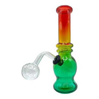 6" Bubble Ring Glass Oil Burner "DA-035BO"