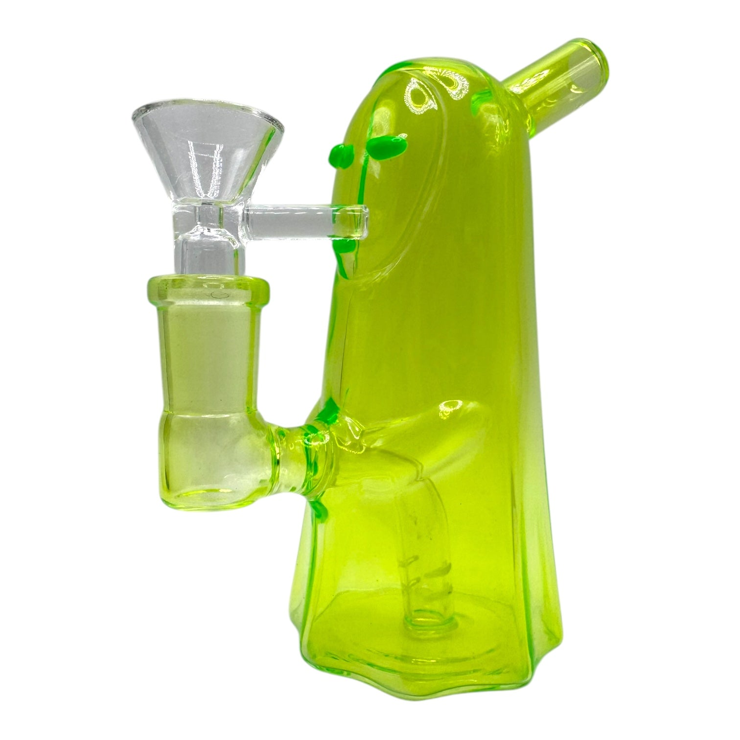 6" No Face Glass Water Pipe "DA-069BO"