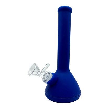 7.5" Mini Silicone Color Beaker Water Pipe