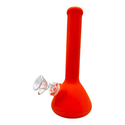 7.5" Mini Silicone Color Beaker Water Pipe
