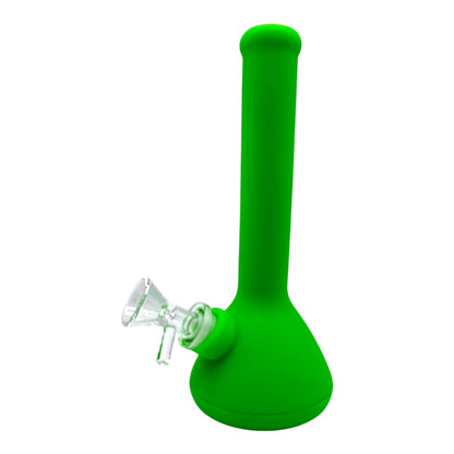 7.5" Mini Silicone Color Beaker Water Pipe
