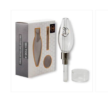Cali Cloudx Oval Straw Nectar Collector Mini #TIDE-X
