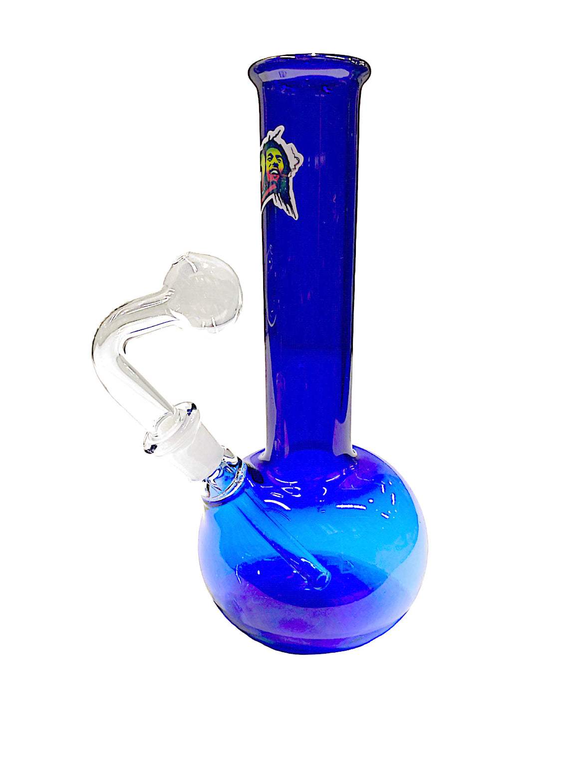 8" G/G OB Water Pipe - Assorted Sticker