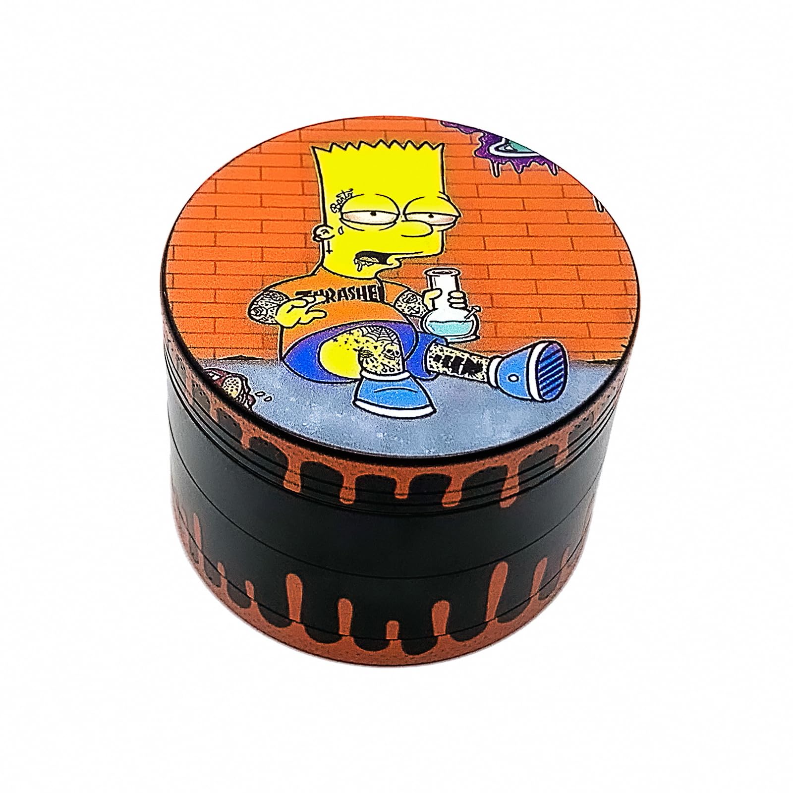 SP 4 Part Printed Zinc Grinders