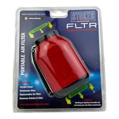 Stokes FLTR Smoke Odor Eliminator Device with Replaceable Cartridge | 48pc/Case