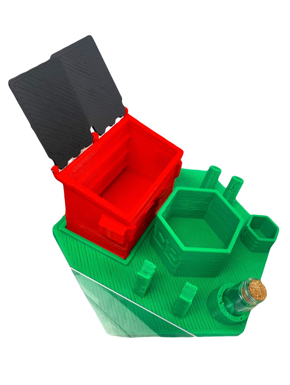 3D Printed Dabber Box Dab Station Set. Assorted colors