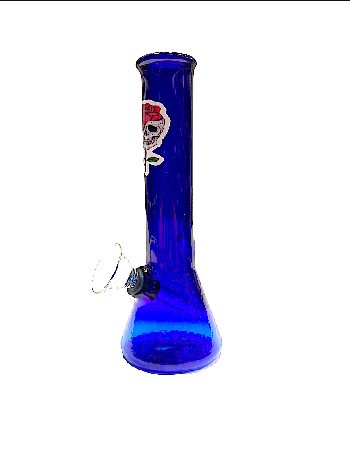 10mm Beaker Shape Water Pipe - (Assorted Stickers)