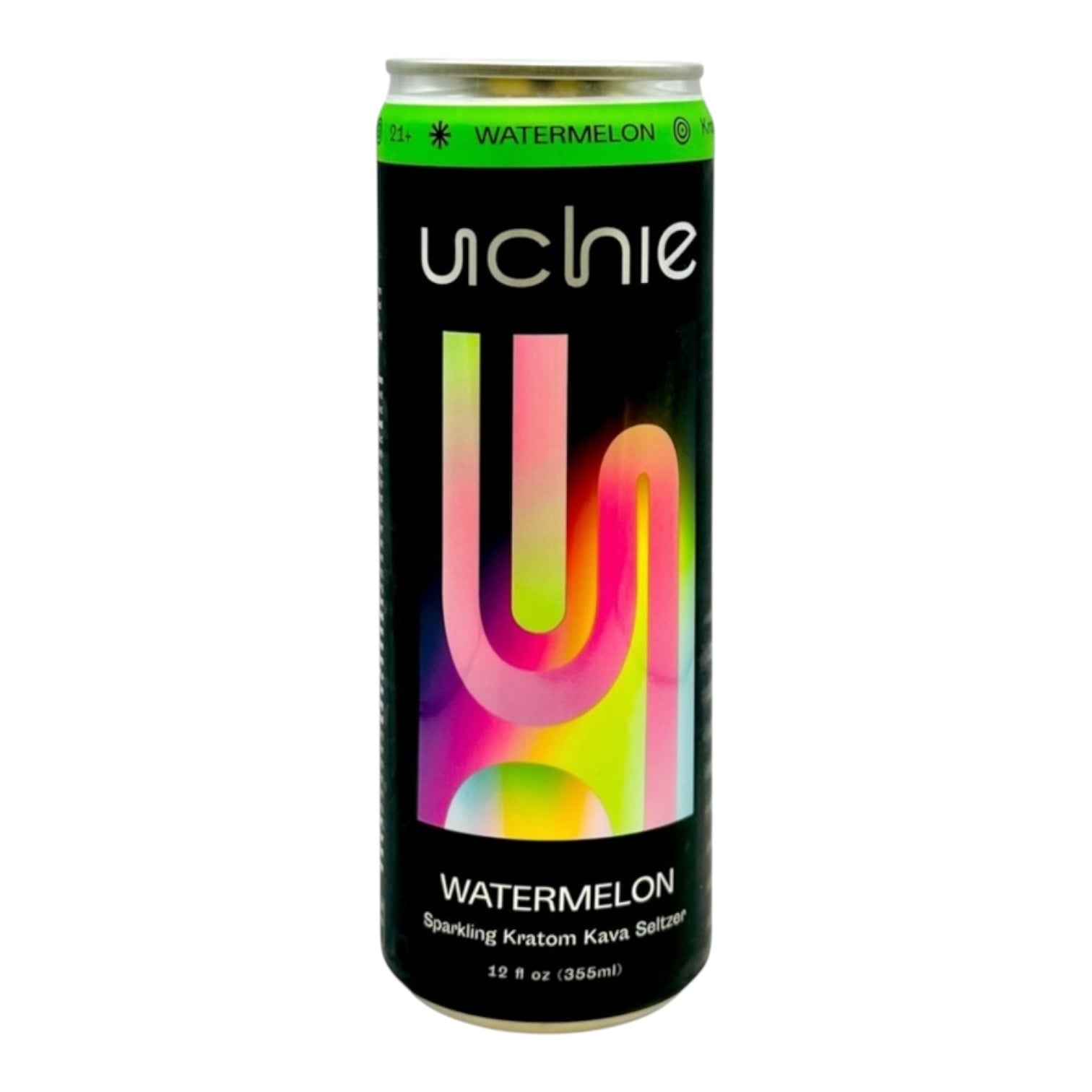 Uchie Sparkling Kratom Kava Seltzer 12oz Pack of 12