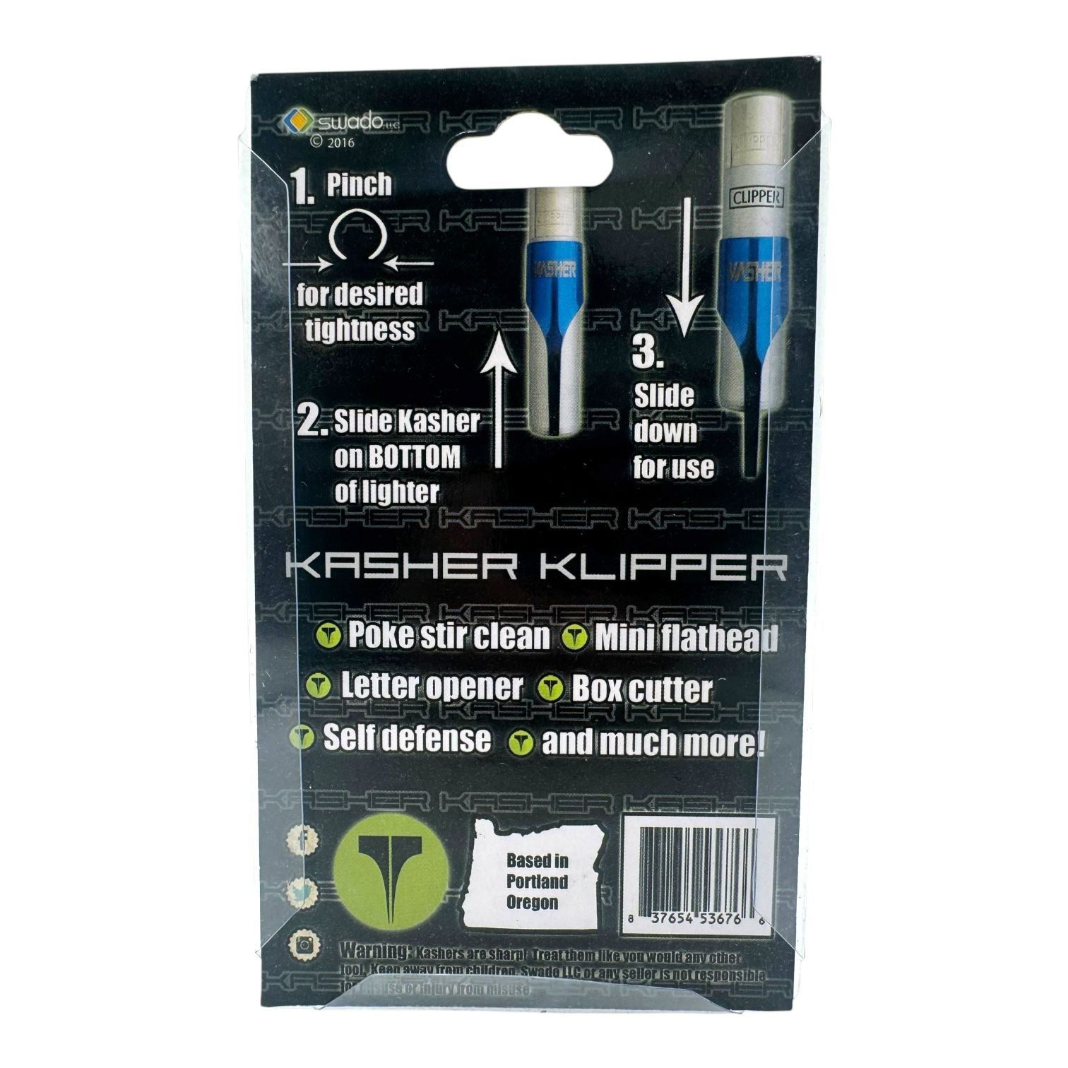 Kasher Klipper Lighter Tool (Assorted Colors)