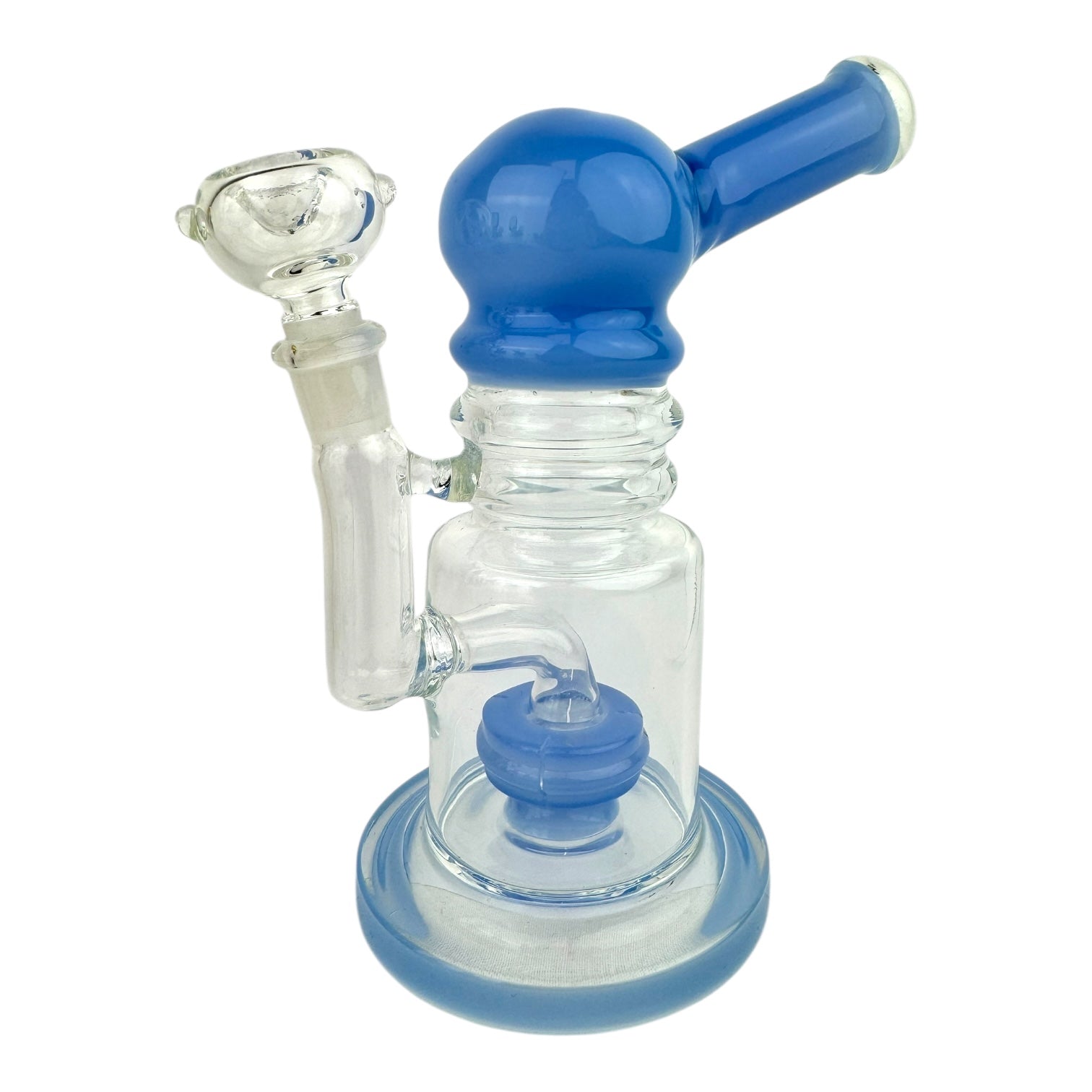 7" Ribbed Color Straight Tube Shower