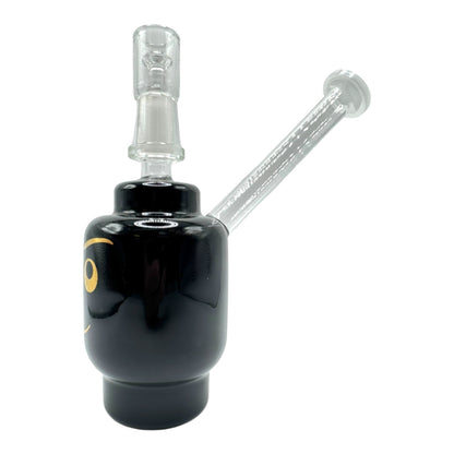 6" Lego Head Glass Water Pipe
