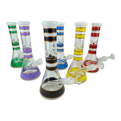 10" Color Stripes Water Pipe "5058-10"