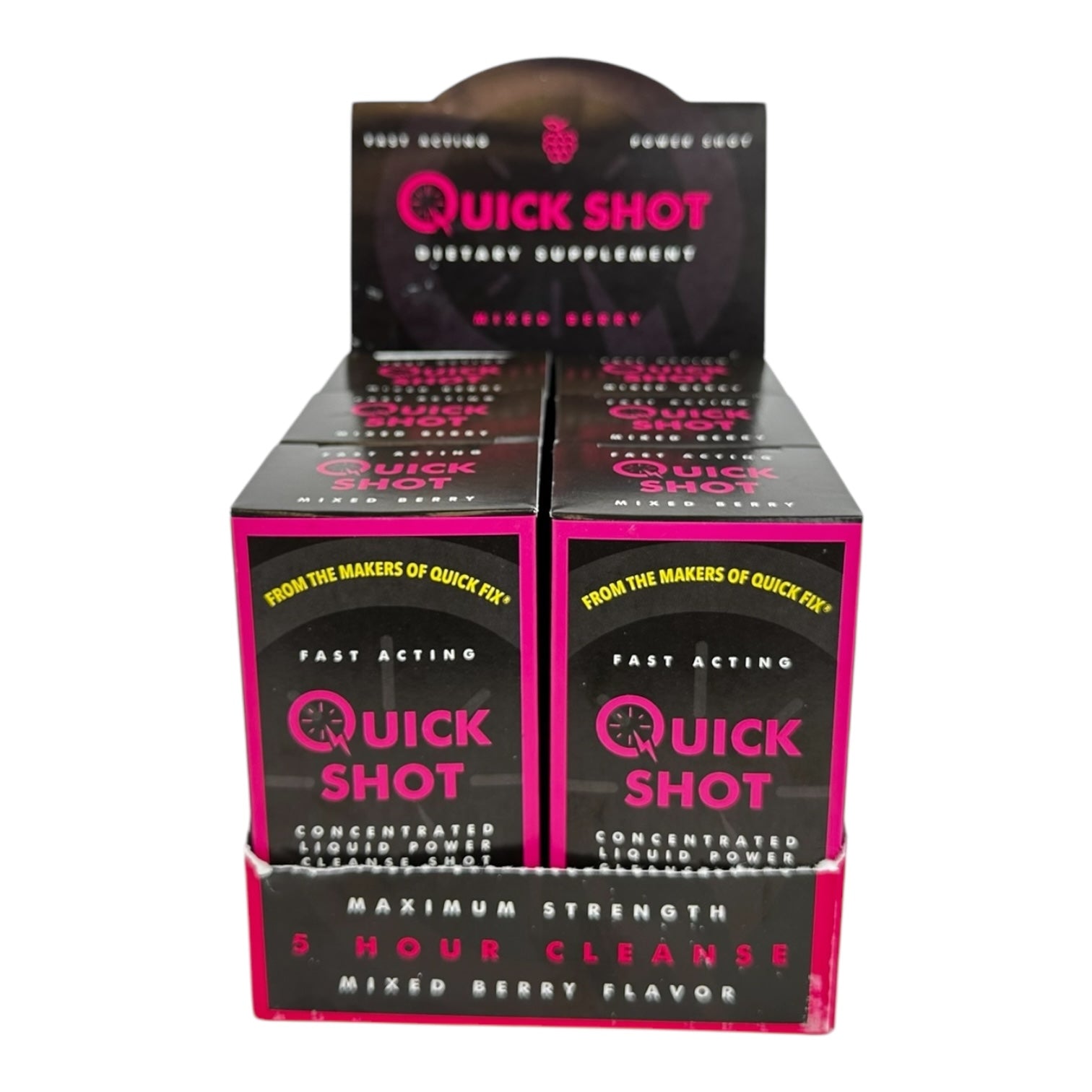 Quick Shot Dietary Supplement 2oz - Mixed Berry