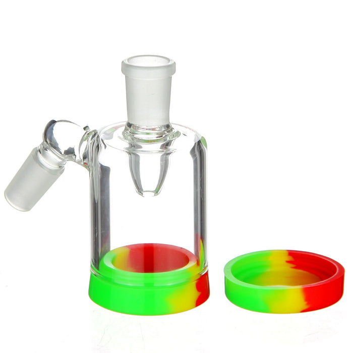 14mm Male Ash Catcher Silicone Jar Container