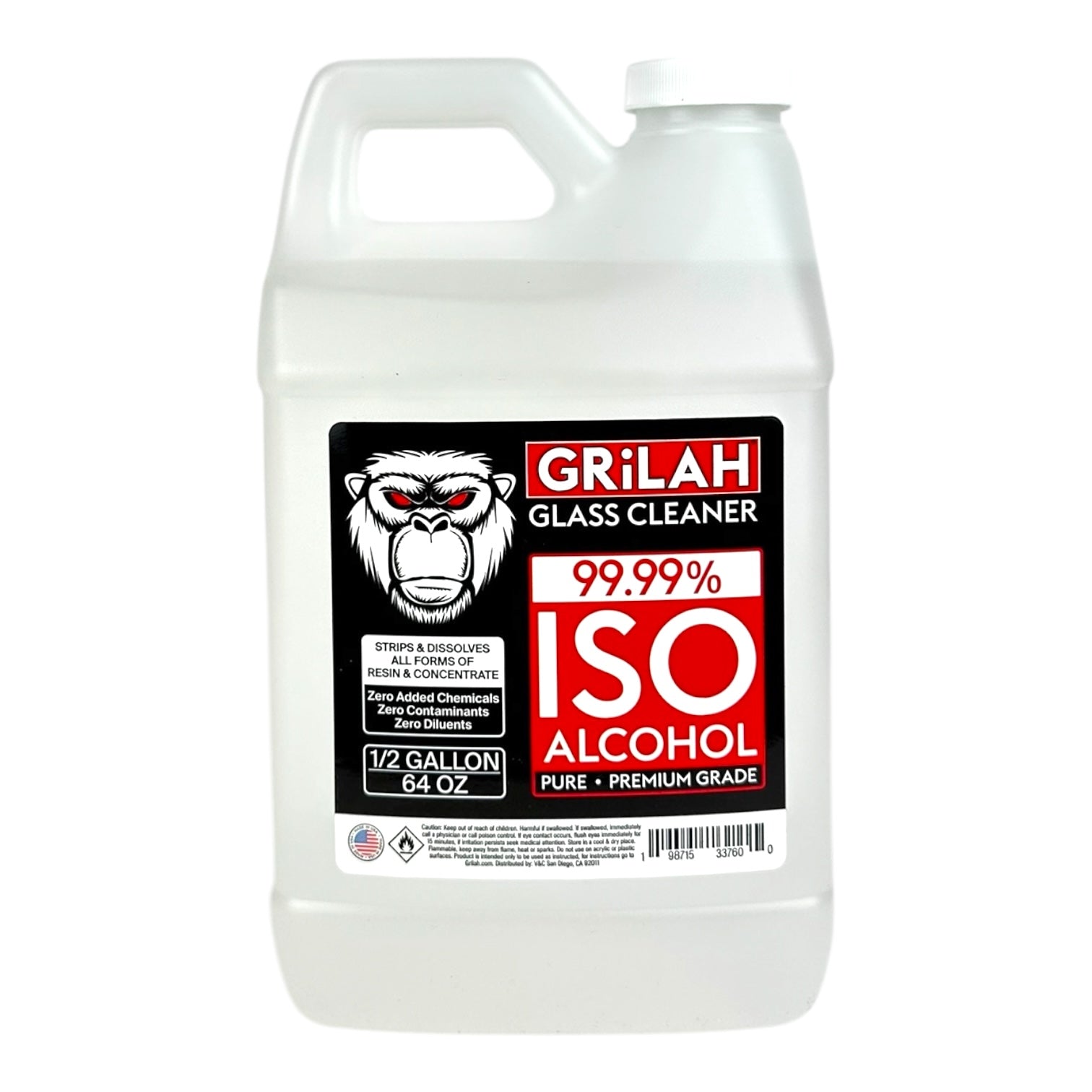 Grilah 64oz Glass Cleaner