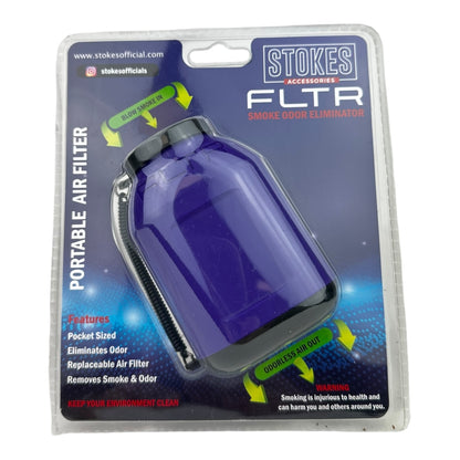 Stokes FLTR Smoke Odor Eliminator Device with Replaceable Cartridge | 48pc/Case