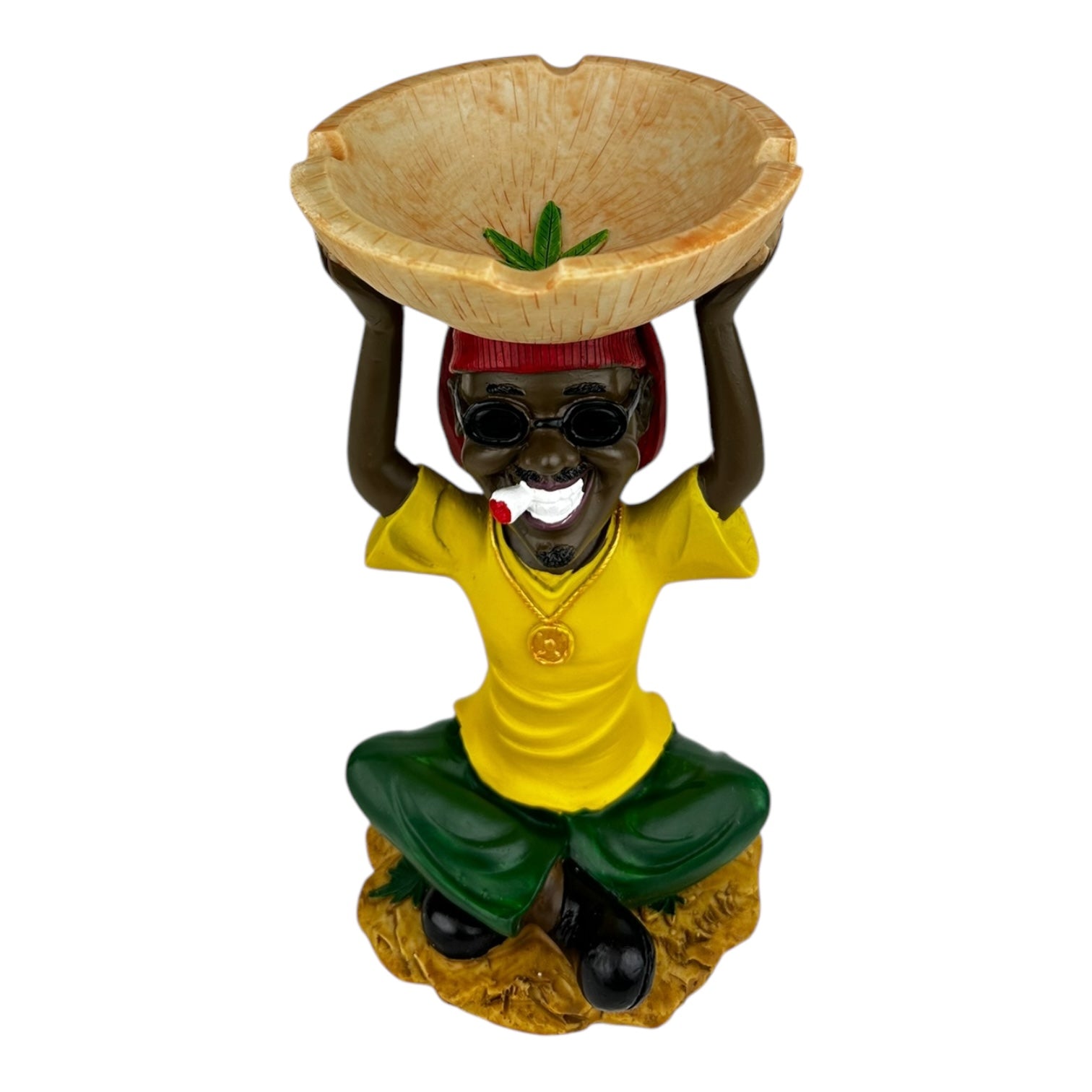 RASTA Ceramic Character Medium Ashtrays | 20pc/Case