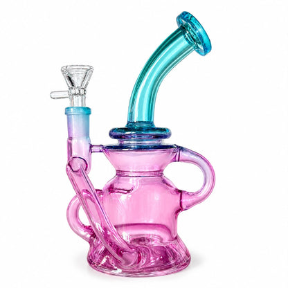 8" GG Gradient Color Glass Oil Rig
