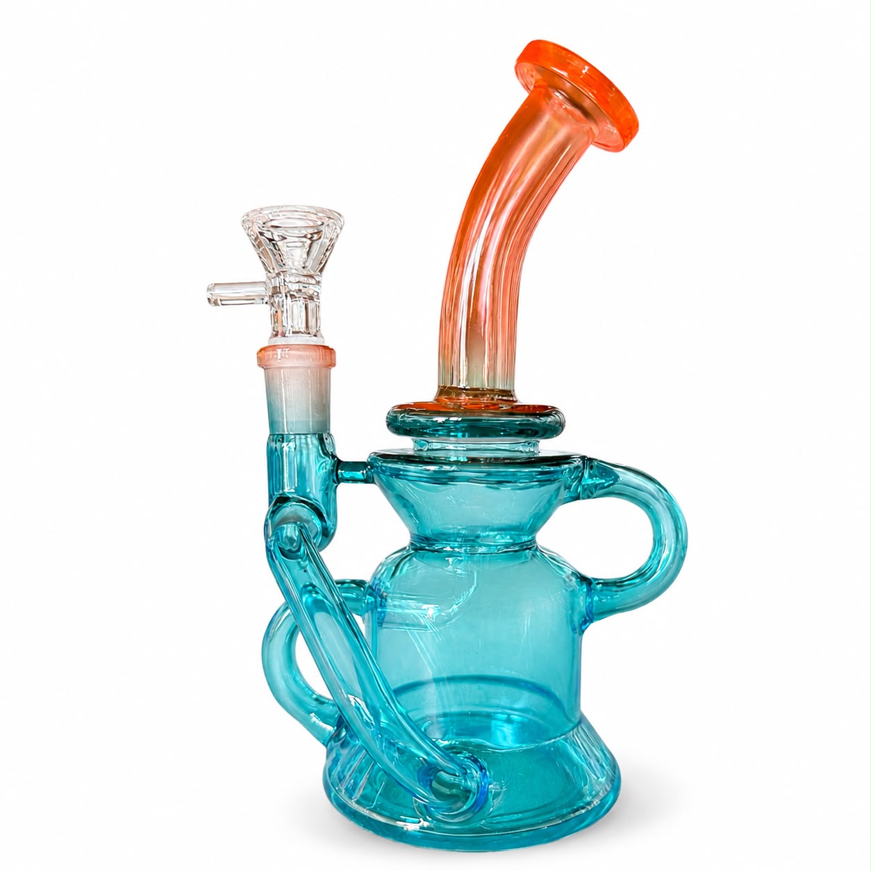 8" GG Gradient Color Glass Oil Rig