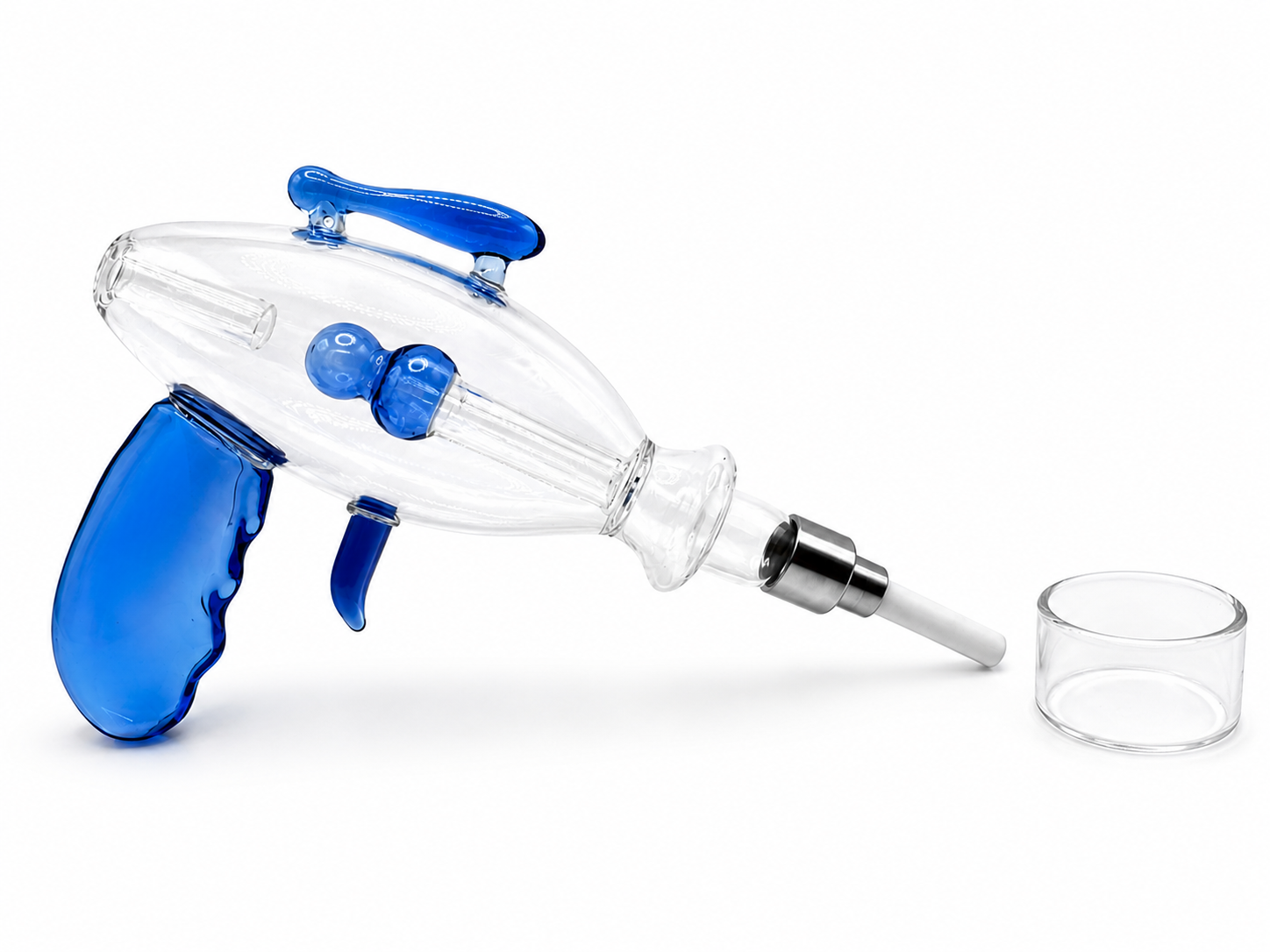 8" Glass Ray Gun Nector Collector with Screw on Tip -  50/Mc