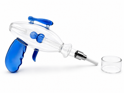 8" Glass Ray Gun Nector Collector with Screw on Tip -  50/Mc