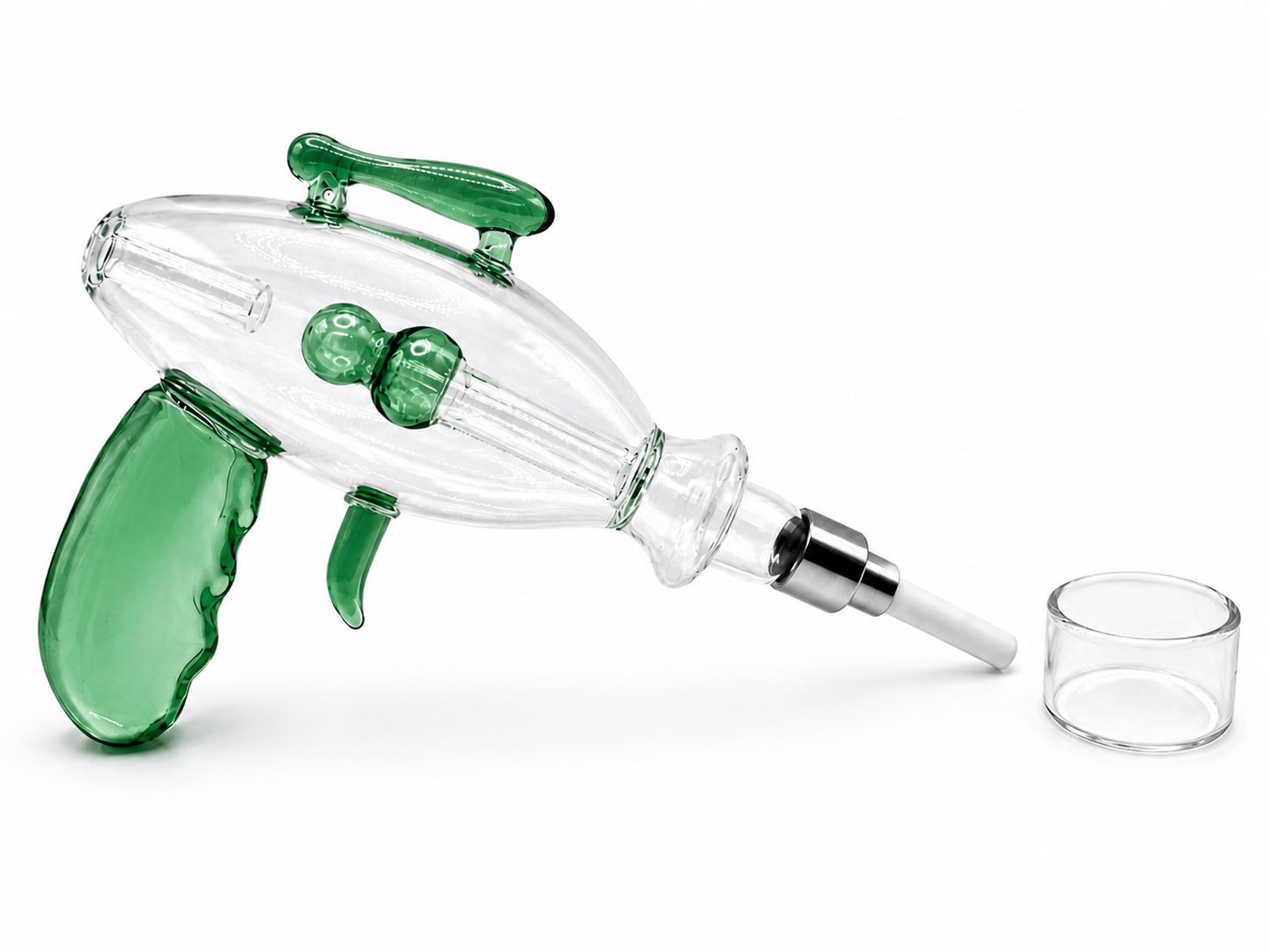 8" Glass Ray Gun Nector Collector with Screw on Tip -  50/Mc
