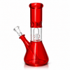8" Single Dome Colored Beaker Glass Water Pipe (Assorted)