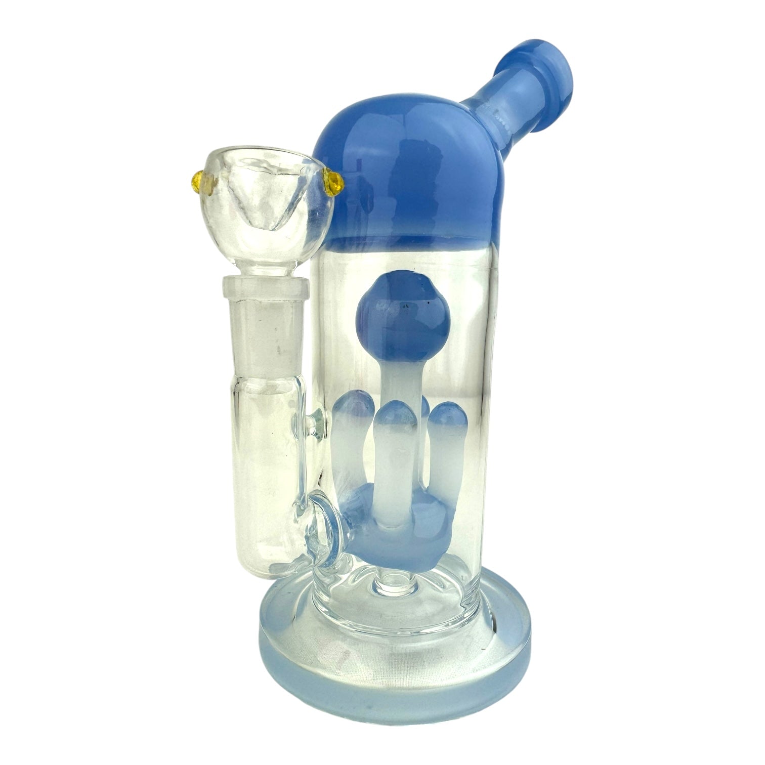 8” Dome Mushroom Perc Glass Water Pipe