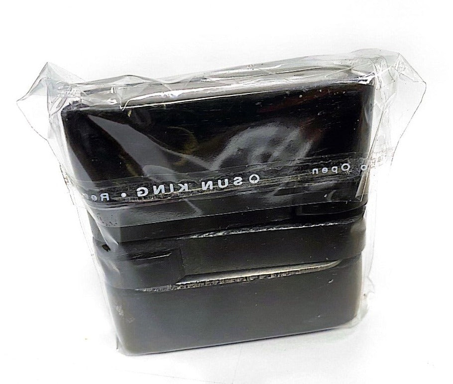 2.5" Heavy Monkey Black Wooden Hand Pipe.