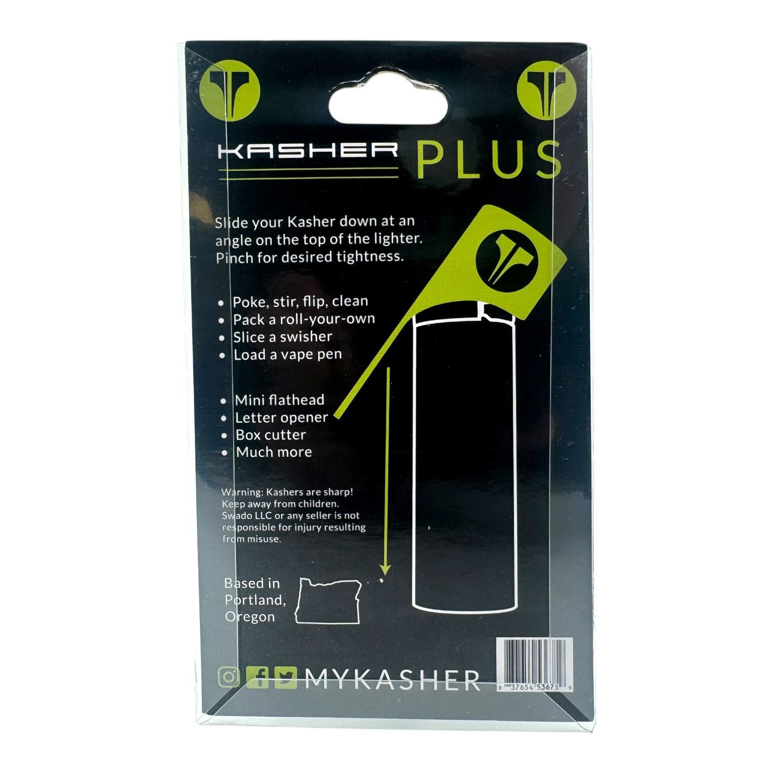 Kasher Plus Lighter Tool