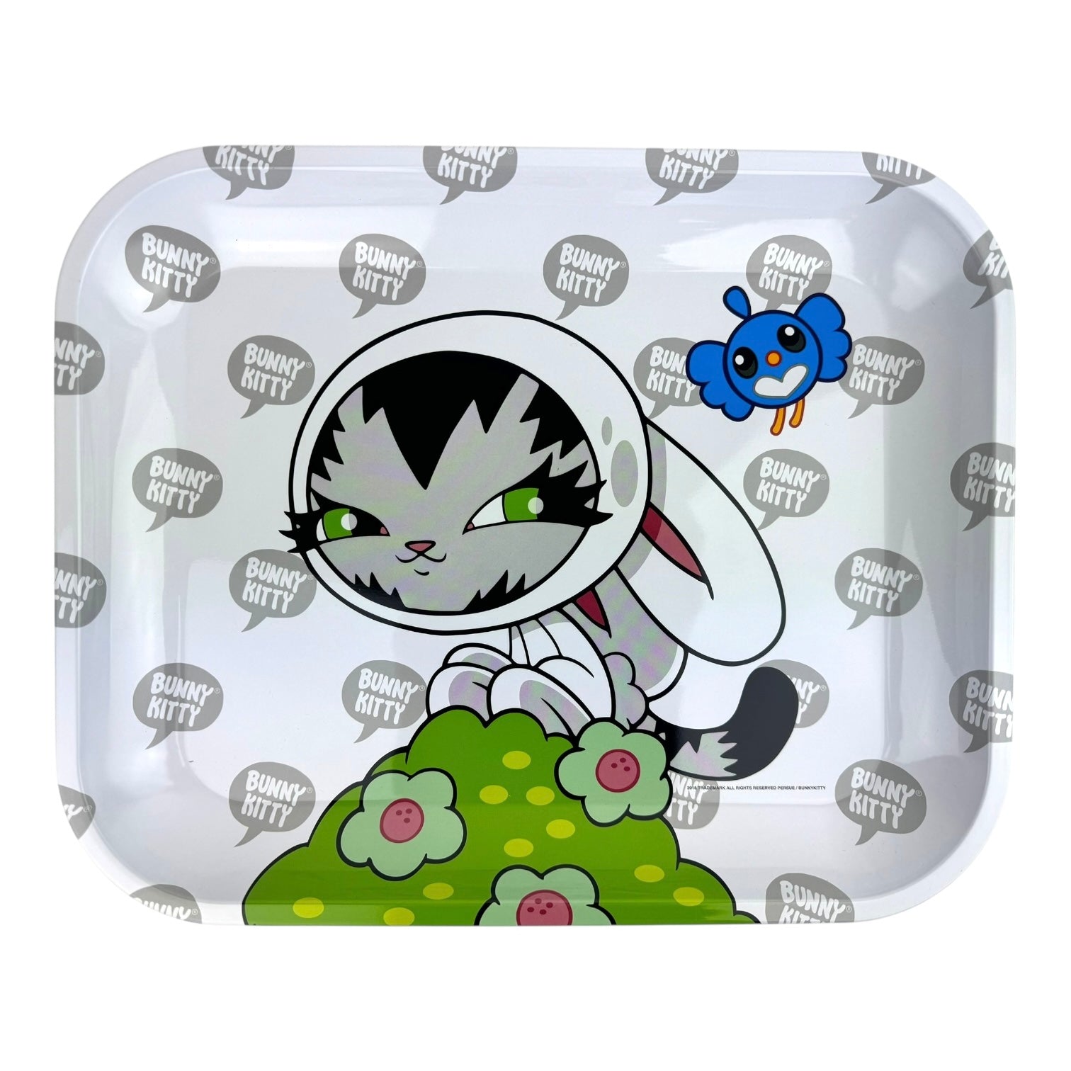 14″ x 11″ Raw Large Metal Rolling Tray