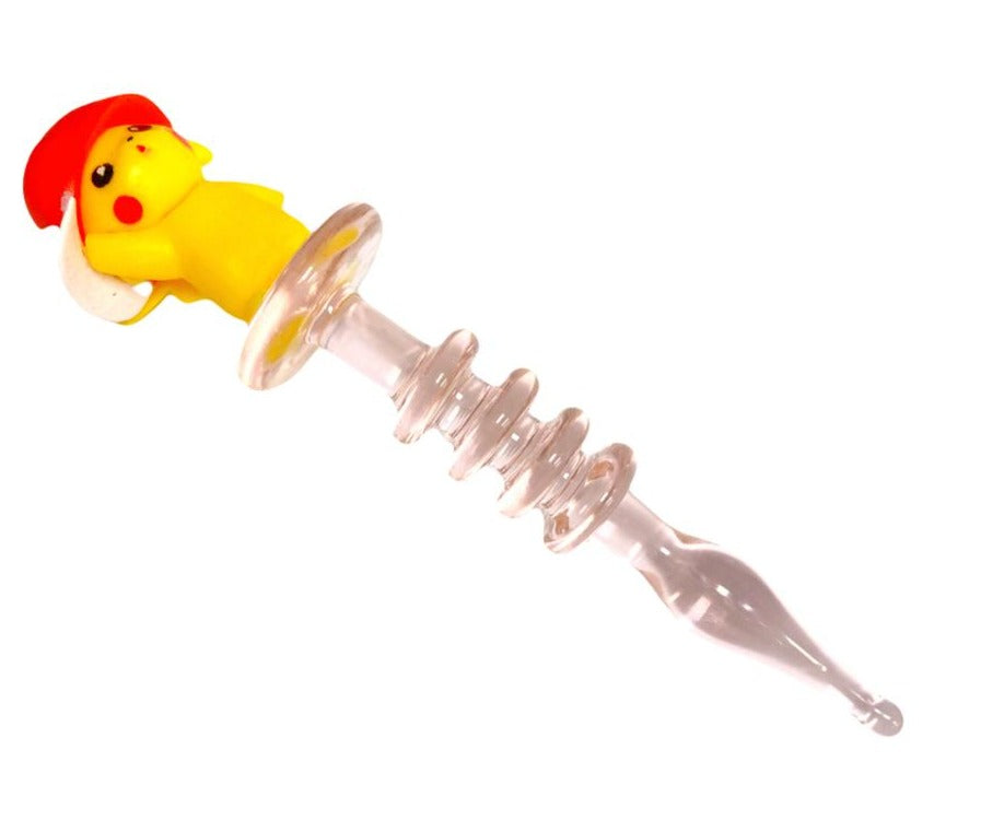 Cartoon Cap Glass Dab Tool (Assorted Colors)