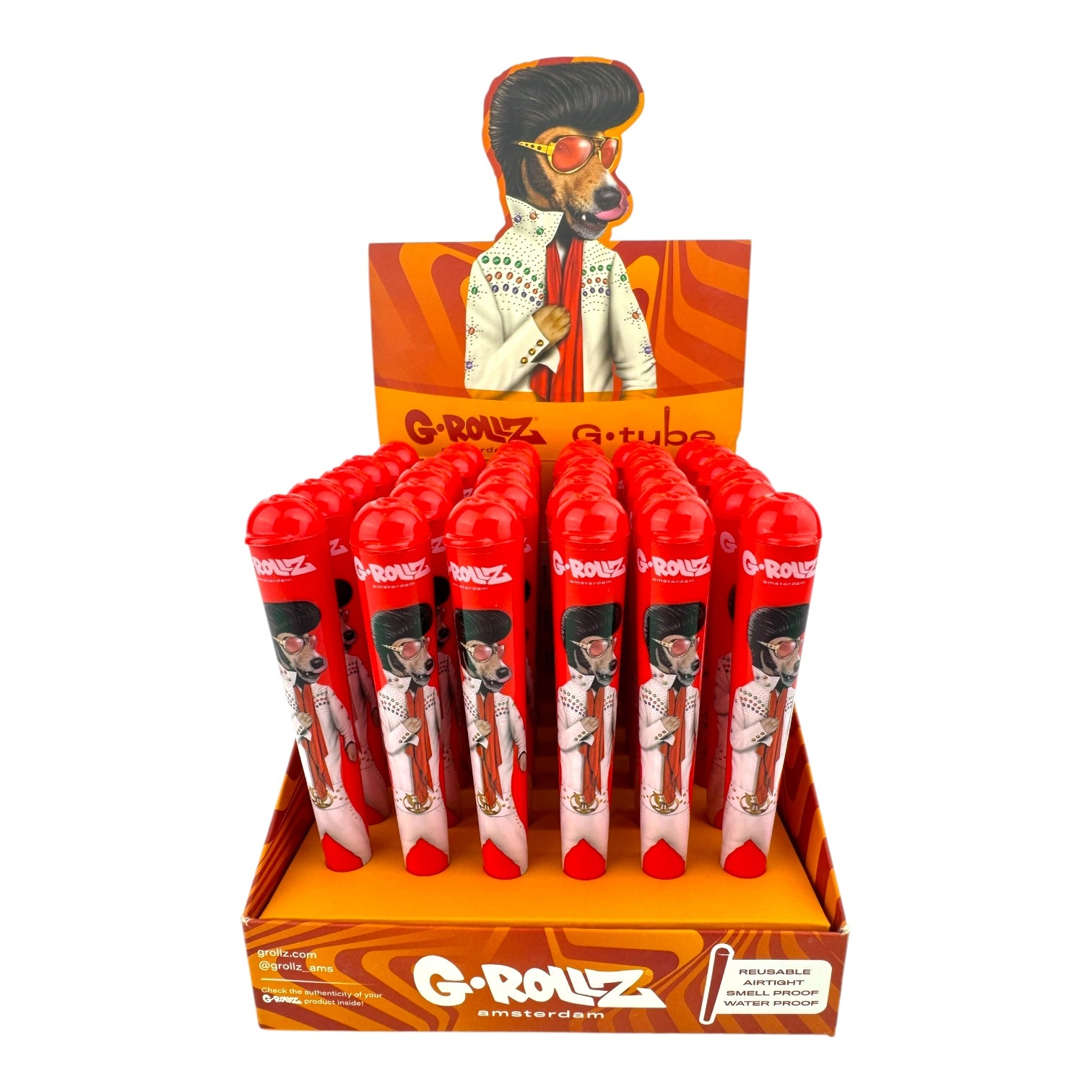 G-Rollz G-Tubes Plastic Cone Holders (36ct Display)