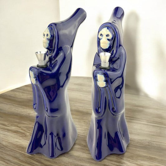 9" Death #4 Ceramic Water Pipe